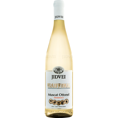 JIDVEI TRADITIONAL CRAITA Muscatel Ottonel Demidulce SGR 0,75 L - WALTI
