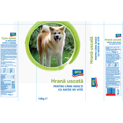 Hrana Uscata cu Aditie de Vita pentru Caini 10 Kg