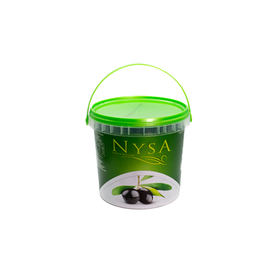 NYSA Masline Negre Naturale cu Samburi Calibrul 280 - 320 1 Kg - WALTI