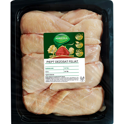 AGRICOLA Piept de Pui Dezosat Feliat, preț/kg (cca. 2,5 kg)