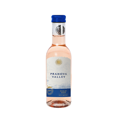 PRAHOVA VALLEY Merlot Vin Rose Demisec SGR 0,187 L - WALTI