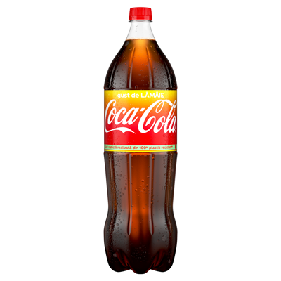 COCA-COLA Bautura Racoritoare Carbogazoasa cu Aroma de Lamaie SGR 2 L
