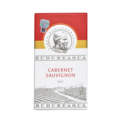 BUDUREASCA Cabernet Sauvignon Vin Rosu Sec Bag in Box 2 L