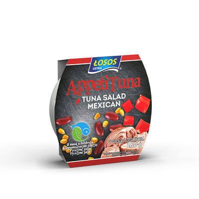 LOSOS Salata Mexicana Ton si Legume 160 g - WALTI