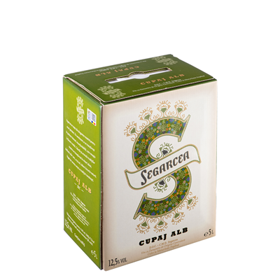 DOMENIUL COROANEI SEGARCEA Vin Cupaj Alb Sec 5 L