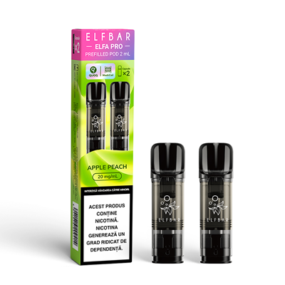 ELFBAR Apple Peach 2 Tigarete Electronice Unica Folosinta