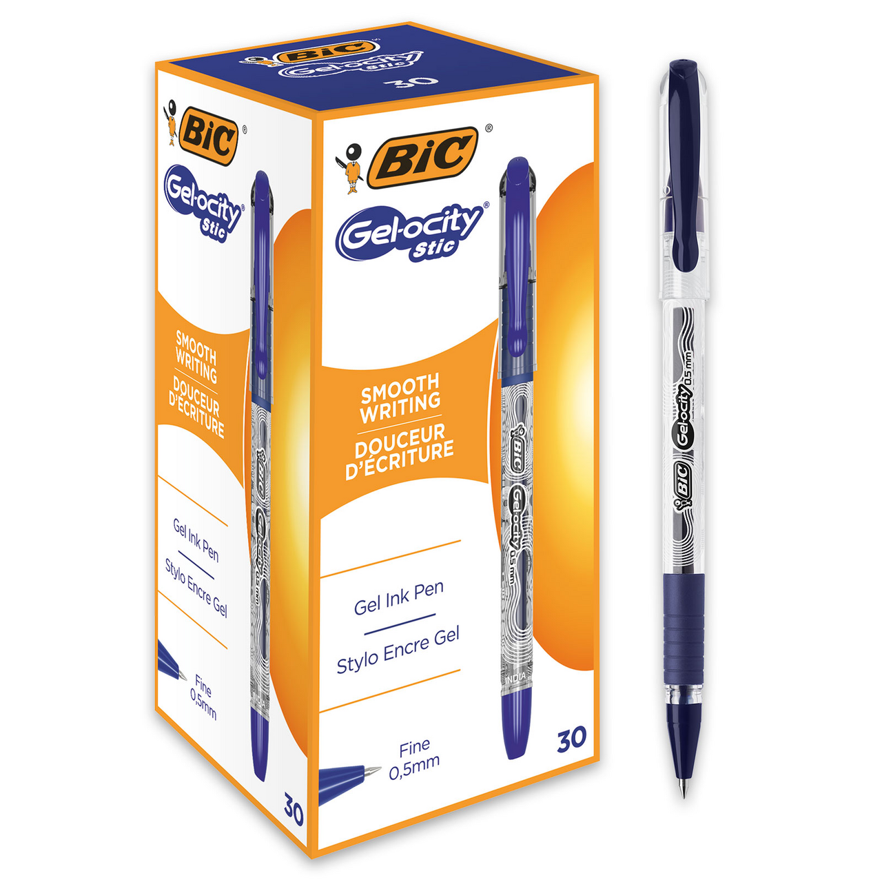 BiC Pix Gelocity Roller 30 bucati