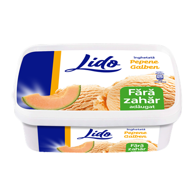 Lido Inghetata cu Pepene Galben fara Zahar 520 g ❄