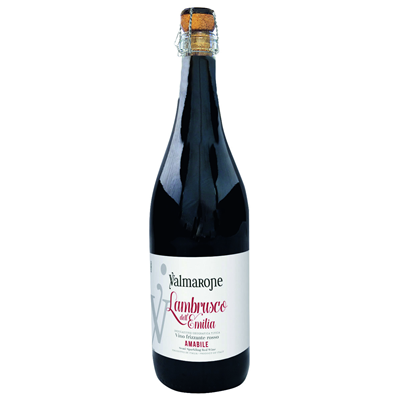 VALMARONE Lambrusco Rosu Demidulce SGR 0,75 L
