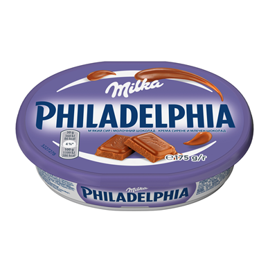PHILADELPHIA Crema Branza cu Milka 175 g