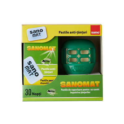 sano Mat Aparat Anti Tantari & Set 30 Pastile