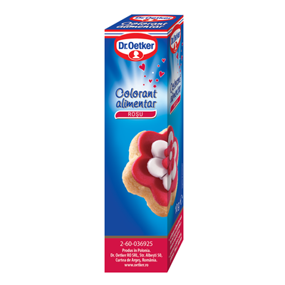 Dr.Oetker Colorant Alimentar Rosu 10 g