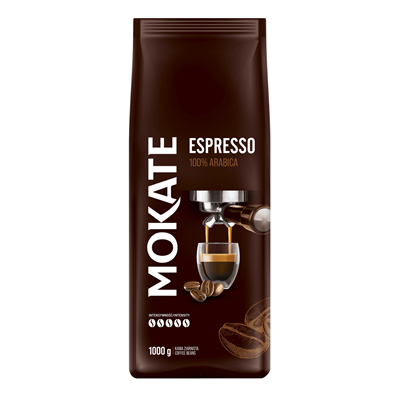 MOKATE Espresso Cafea Boabe 1 Kg
