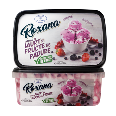 ICE DYP Roxana Inghetata Iaurt si Fructe de Padure 480 g