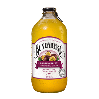 BUNDABERG Băutură Carbogazoasă Fructul Pasiunii SGR 0,375 L