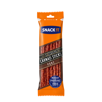 SNACK IT Carnati Sticks Porc 90 g