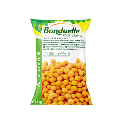 Bonduelle FOOD SERVICE Morcovi Parizieni 2,5 Kg ❄