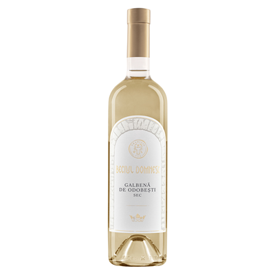 BECIUL DOMNESC Galbena de Odobesti Vin Alb SGR 0,75 L