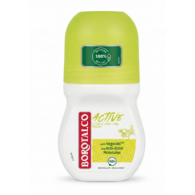 BOROTALCO Deodorant Roll On Active Citrus & Lime 50 ml