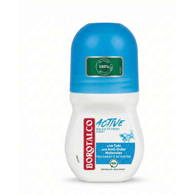 BOROTALCO Deodorant Roll On Sea Salts 50 ml