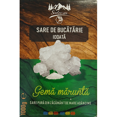 Salrom Sare Iodata Gema Marunta 1 Kg