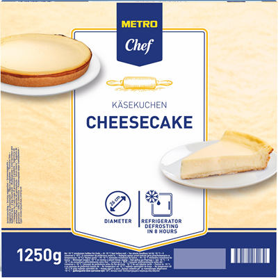 Chef Tarta Cheesecake 1,25 Kg ❄