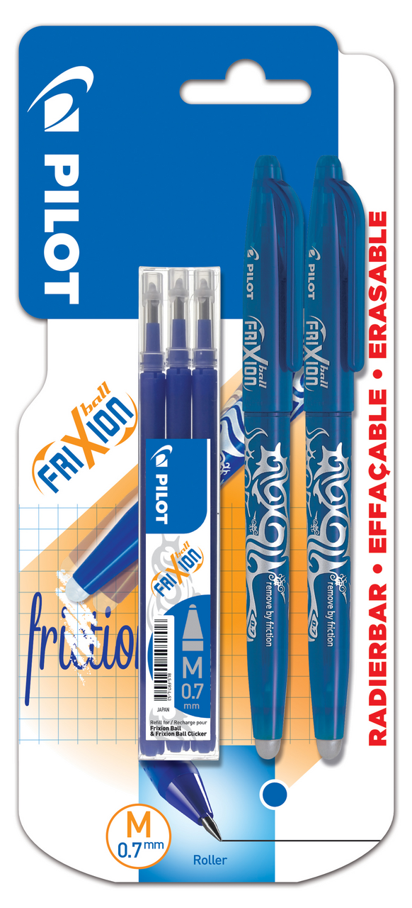 PILOT FRIXON Roller Albastru 2 Bucati + 3 Rezerve