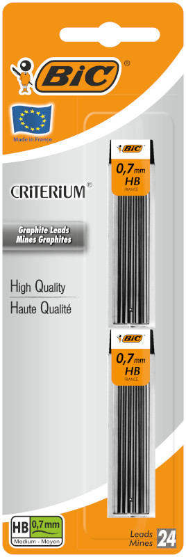BiC Mine Creion Mecanic 0,7 mm 2 bucati