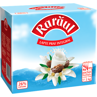 RARAUL Lapte Praf Integral 2 Kg - WALTI