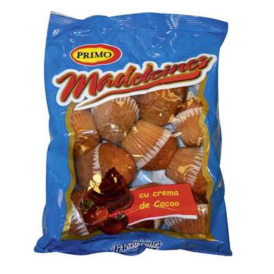PRIMO Madeleines cu Ciocolata 250 g - WALTI