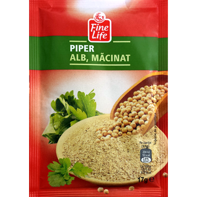 Fine Life Piper Alb Macinat 17 g