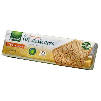 GULLON Biscuiti Fara Zahar Fibra 170 g - WALTI