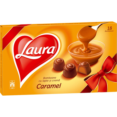 LAURA Bomboane cu Caramel 138 g