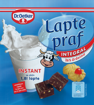 Dr.Oetker Lapte Praf Integral 250 g
