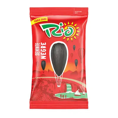 RIO Seminte Floarea Soarelui Negre Nesarate 30 x 40 g - WALTI