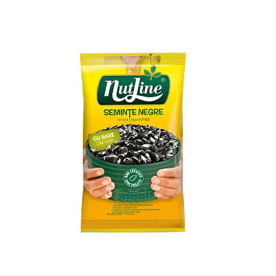 NUTLINE Seminte Floarea Soarelui Negre Sare 100 g - WALTI