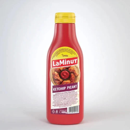 La Minut Ketchup Picant 480 g - WALTI