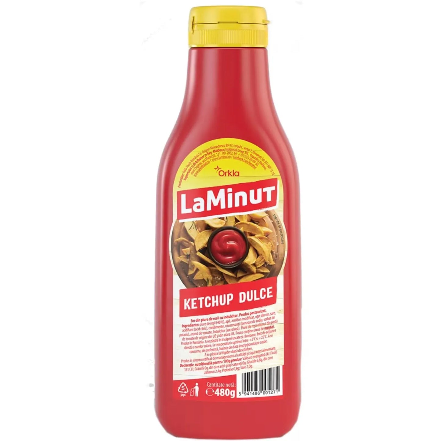La Minut Ketchup Dulce 480 g - WALTI