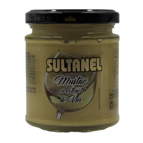 SULTANEL Mustar cu Extract de Vin 190 g - WALTI