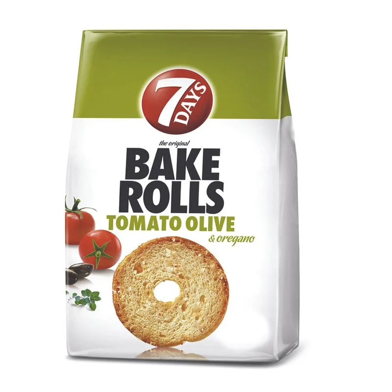 7 DAYS BAKE ROLLS Rosii, Masline si Oregano 80 g - WALTI