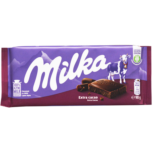 milka Ciocolata Extra Cacao 90 g