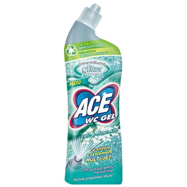 ACE WC Gel Glitter Talc si Mosc 700 ml - WALTI