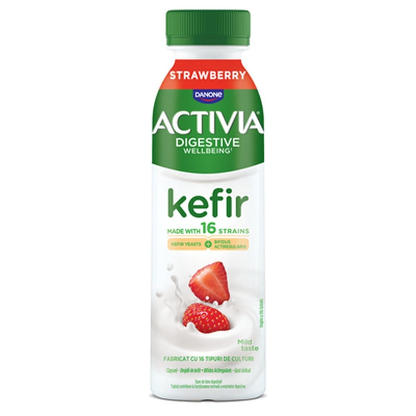 ACTIVIA Kefir de Baut Capsuni 280 g