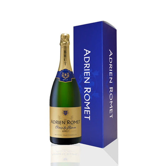 ADRIEN ROMET Methode Traditionelle Brut Vin Alb Sec SGR 0,75 L