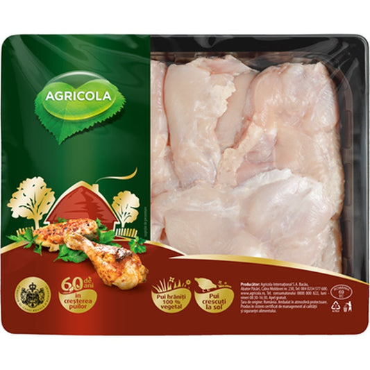 AGRICOLA Pulpe de Pui Dezosate fara Piele, preț/kg (cca. 5 kg)
