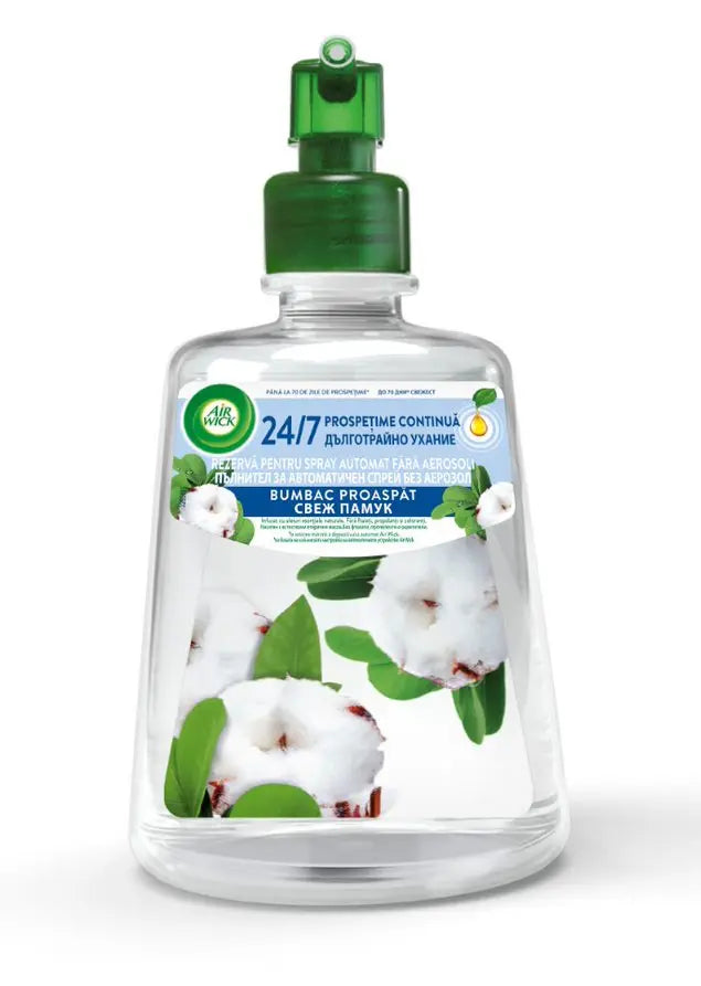 AIR WICK Rezerva Odorizant Camera Bumbac Proaspat 228 ml - WALTI