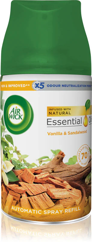 AIR WICK Santal & Vanilie Rezerva Odorizant de Camera Aparat Freshmatic 250 ml - WALTI