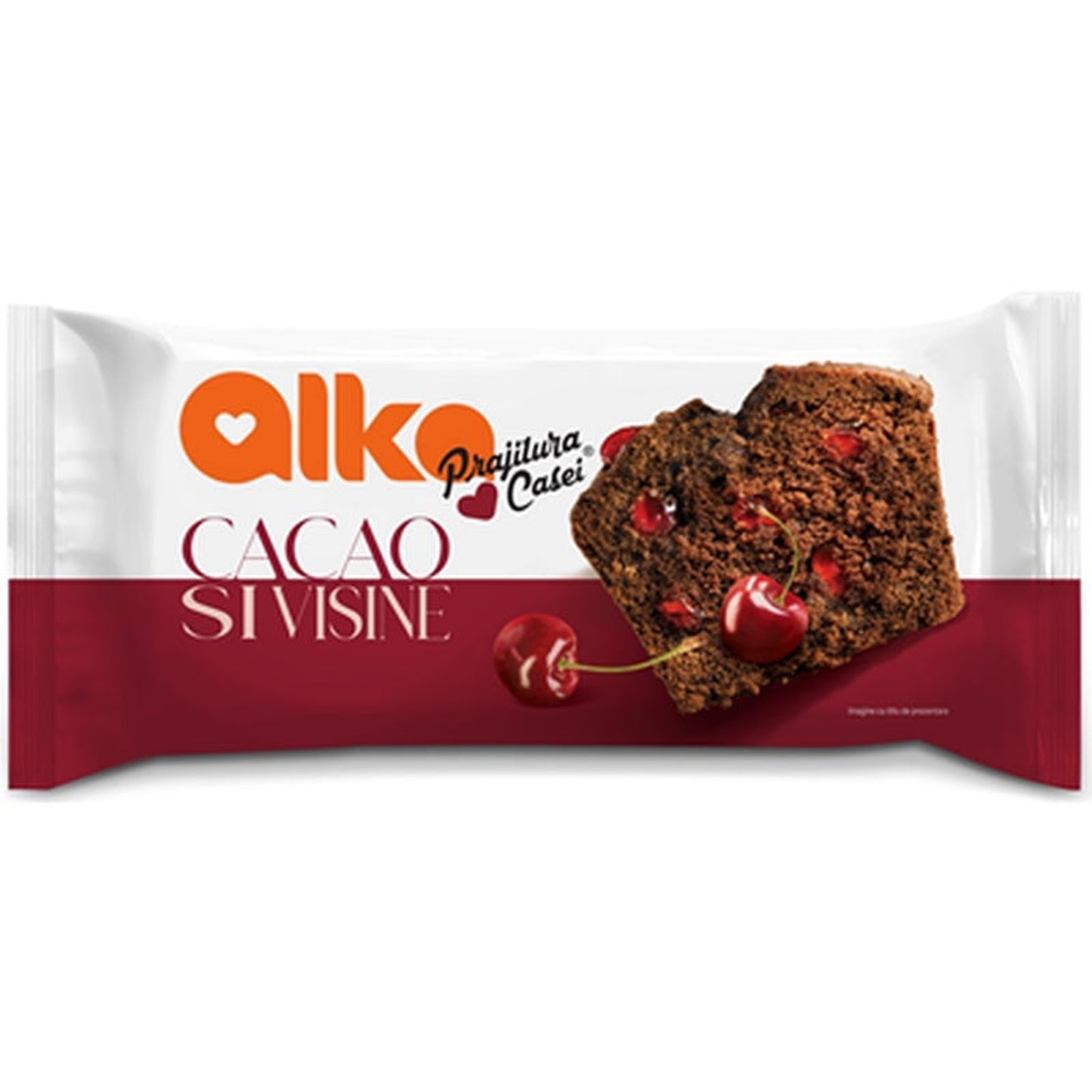 ALKA Prajitura Casei Cacao si Gem de Visine 350 g