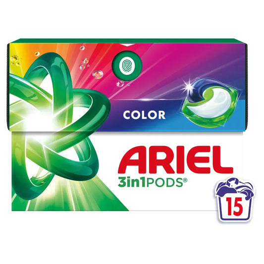ARIEL Color 15 Capsule Detergent Rufe - WALTI