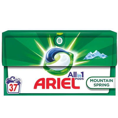 ARIEL Mountain Spring Detergent Rufe 37 capsule - WALTI